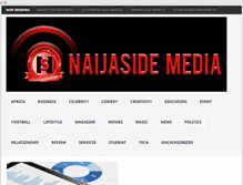 Tablet Screenshot of naijaside.com